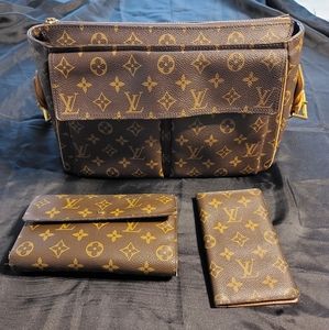 LouisVuitton City Tote Bag.Vintage L.Sarah W & C B